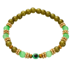 Pulsera Oro/Verde