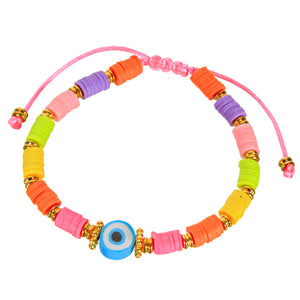 Pulsera Heishi Colores Pastel