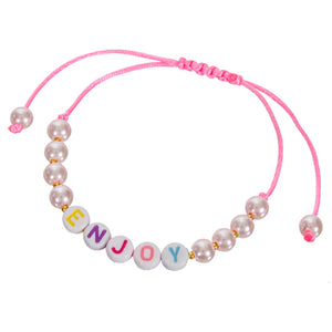 Pulsera Perla Rosa