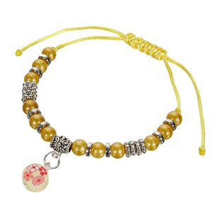 Pulsera Perlas Oro