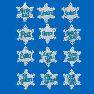 Copos 12 Deseos Diamantados