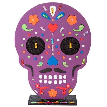 Calavera Fomi Moldeable  Y Piedra Acrilica