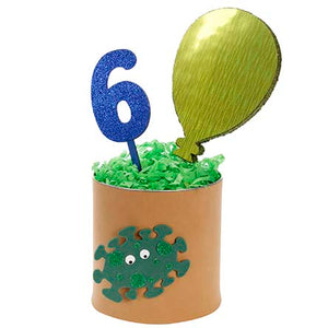 Centro De Mesa Covid 6 Con Globos