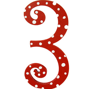 Numero 3 Con Puntos
