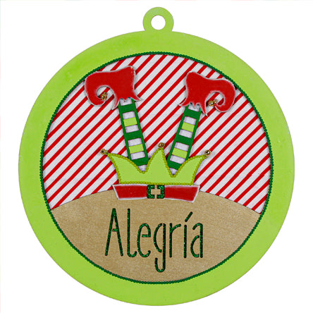 Esfera Mediana Palabra Alegría