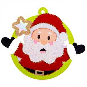 Esfera Personaje Navideño Santa