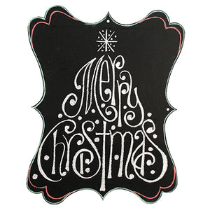 Adorno Pizarrón Feliz Navidad