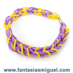 Pulsera Amarillo/Morado