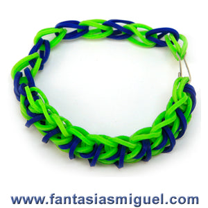 Pulsera Limón/Azul