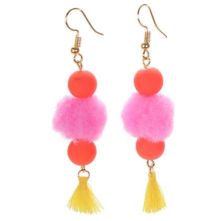 Aretes Pom Poms