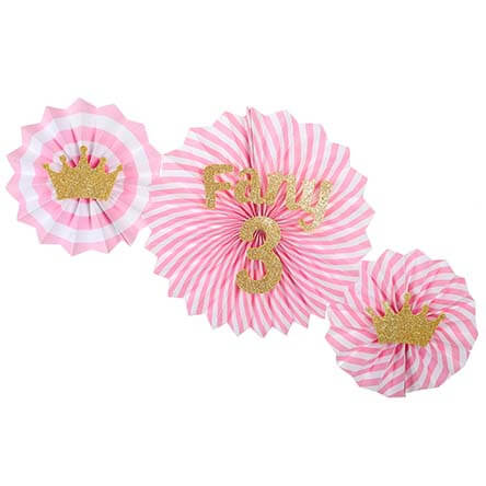 Letrero 3 Años Rosa