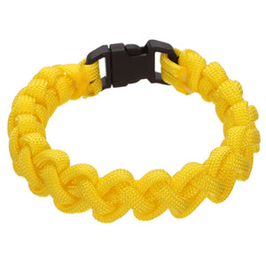 Pulsera De Cordón Paracaídas Amarillo