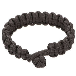 Pulsera Con Cordón Paracaídas Gris