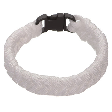 Fantasías Miguel Clave:EZ241 Pulsera De Cordón Paracaídas Blanca