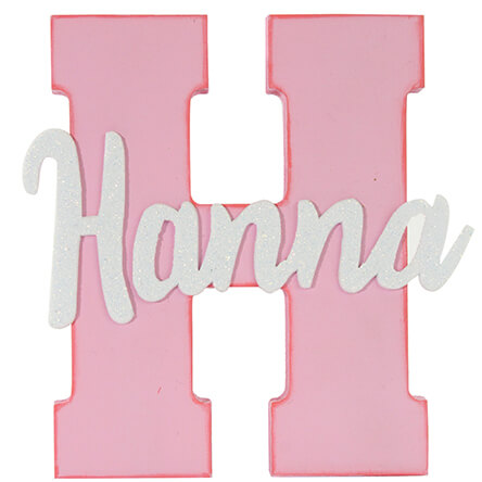 Letra H Decorada