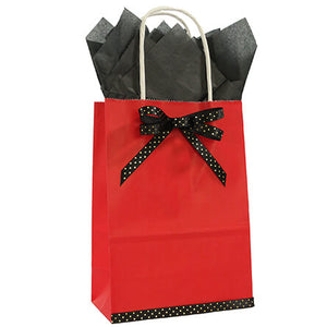 Bolsa De Regalo Rojos Con Negro