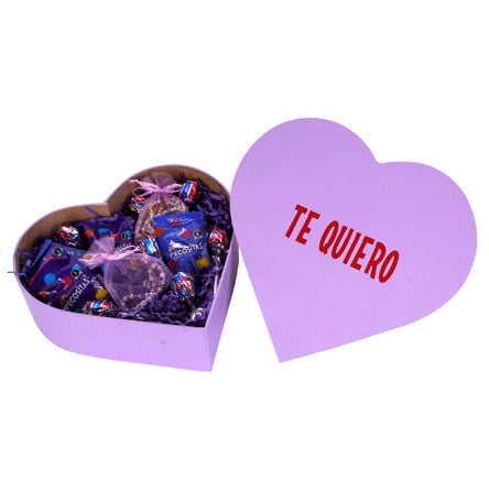 Caja Corazon Con Vinil