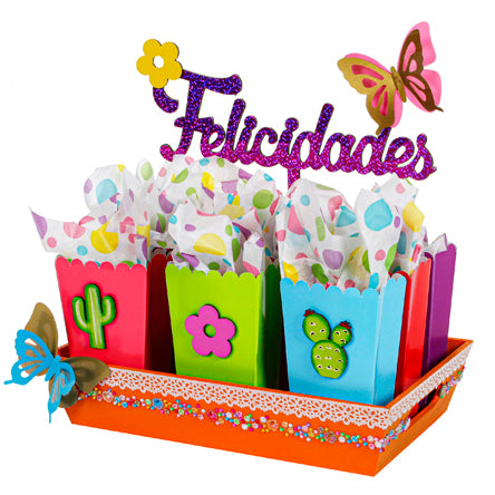 Charola Botanas Mariposas