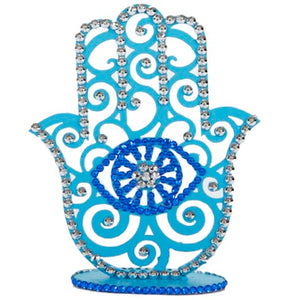 Mano De Fatima Con Piedra