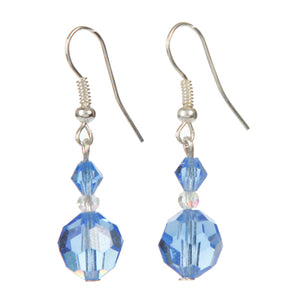 Aretes Preciosa Azul