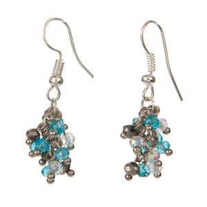 Aretes Tricolor Engarzado