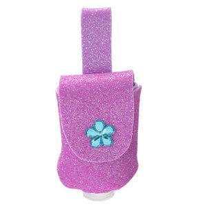 Funda Porta Gel Antibacterial Con Flor