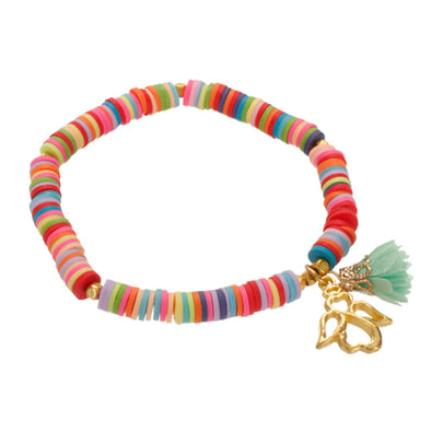 Fantasías Miguel Clave:GV136 Pulsera Heishi Ángel