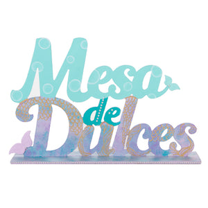 Letrero Sirena Mesa De Dulces