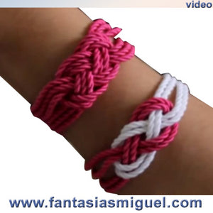 Juego De Collar Y Pulsera Trenzado