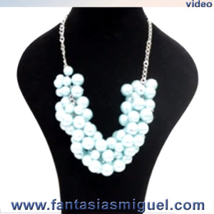 Maxi Collar De Perlas