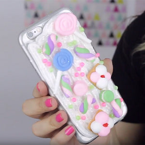 Como Decorar Una Funda De Celular En Forma De Pastel