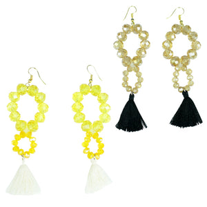 Aretes Largos De Moda