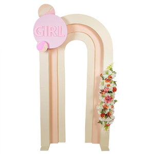 Decoracion Baby Girl Flores