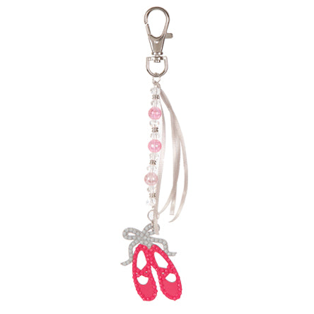 Llavero Zapatillas Con Cuenta Redonda Y Creando Con Brillantes
