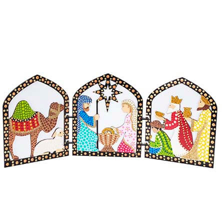 Nacimiento Con Técnica Puntos