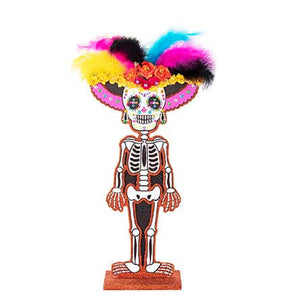 Catrina Con Plumas