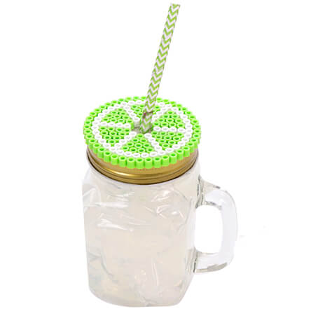 Tarro Con Tubitos Limón