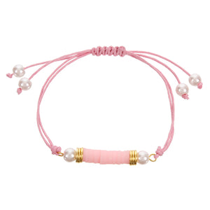 Pulsera Rosa Perla