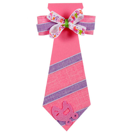 Adorno Corbata Rosa