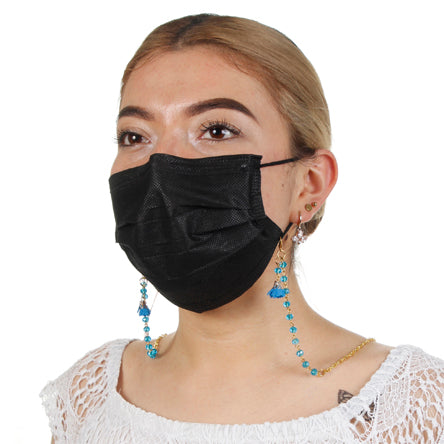 Colgante Para Cubrebocas Turquesa