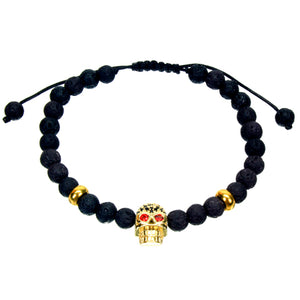 Pulsera Casco Oro