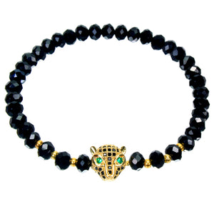 Pulsera Leopardo Negro