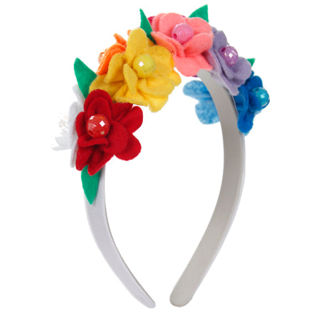 Diadema De Flores Multicolor