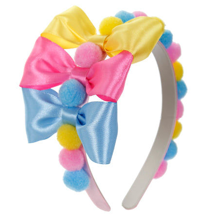 Diadema De Pom Poms