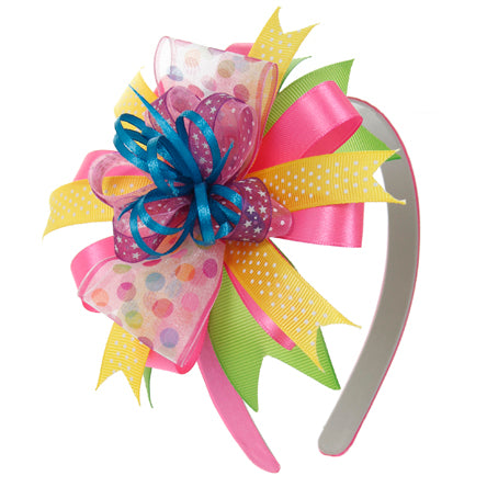 Diadema De Moños Colores