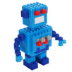 Fantasías Miguel Clave:IP2183 Robot Azul Block 3d
