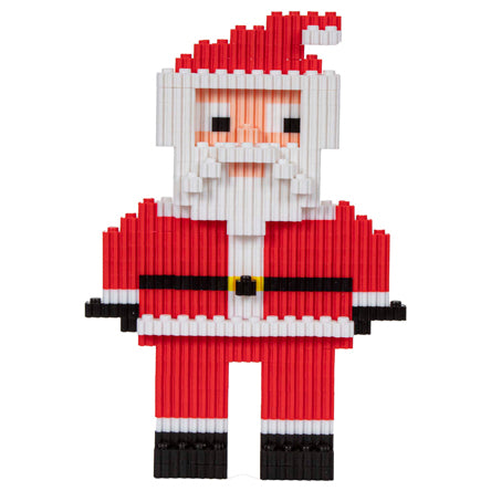 Santa Claus Block 3d
