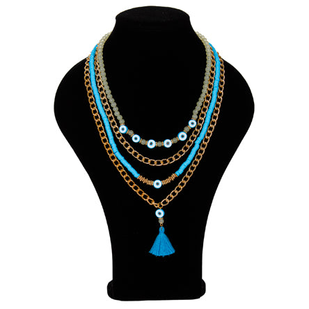 Collar Azul Ojo Turco