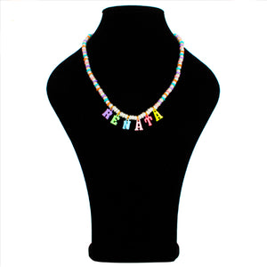 Collar Letras renata