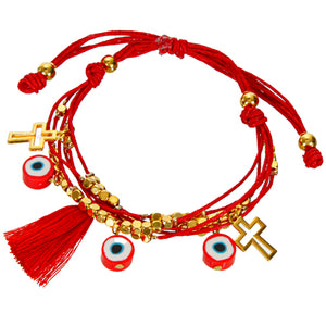 Pulsera Ojo Turco Rojo